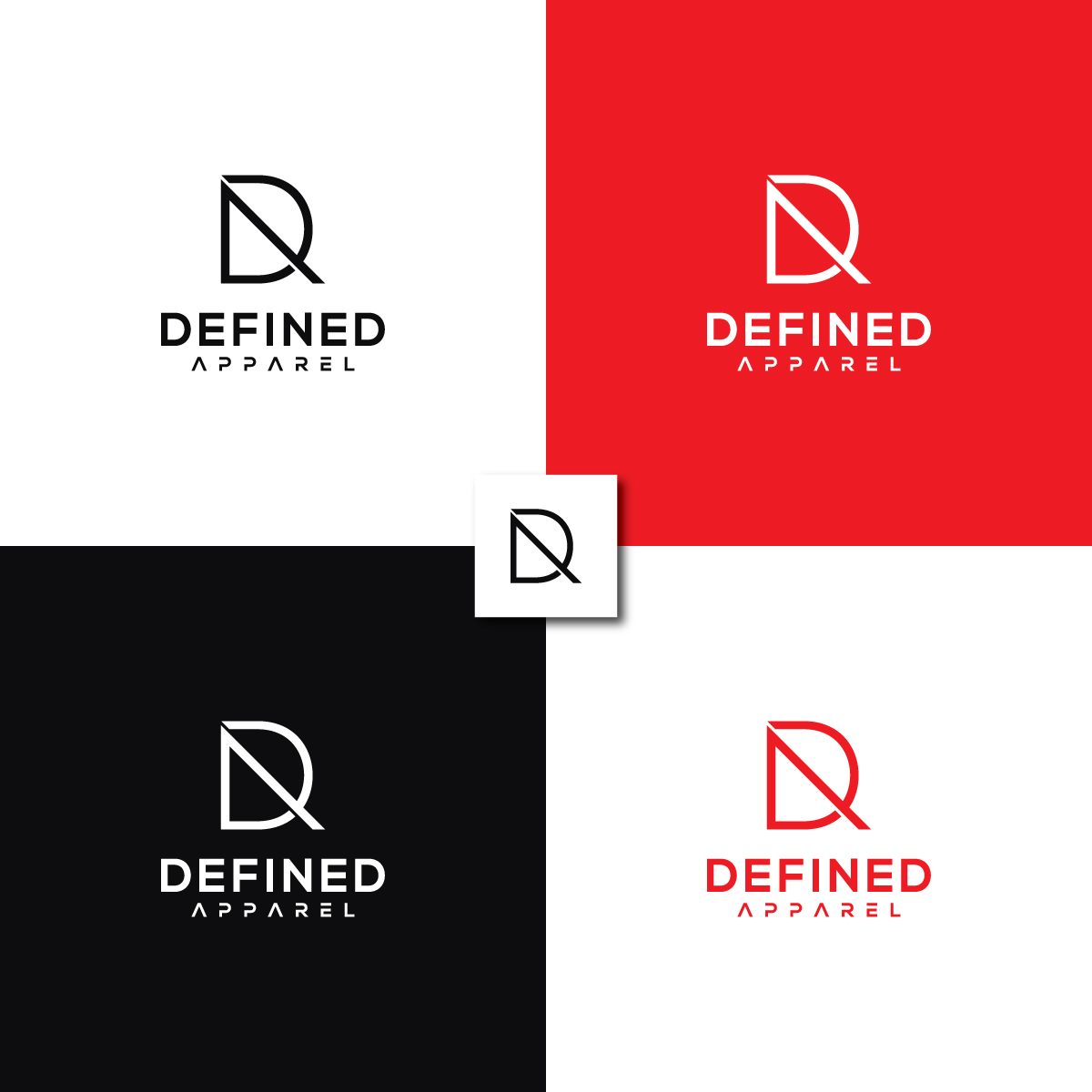 Logo Design by Md Shehidul Islam Rimon for Defined Apparel | Design #25733625