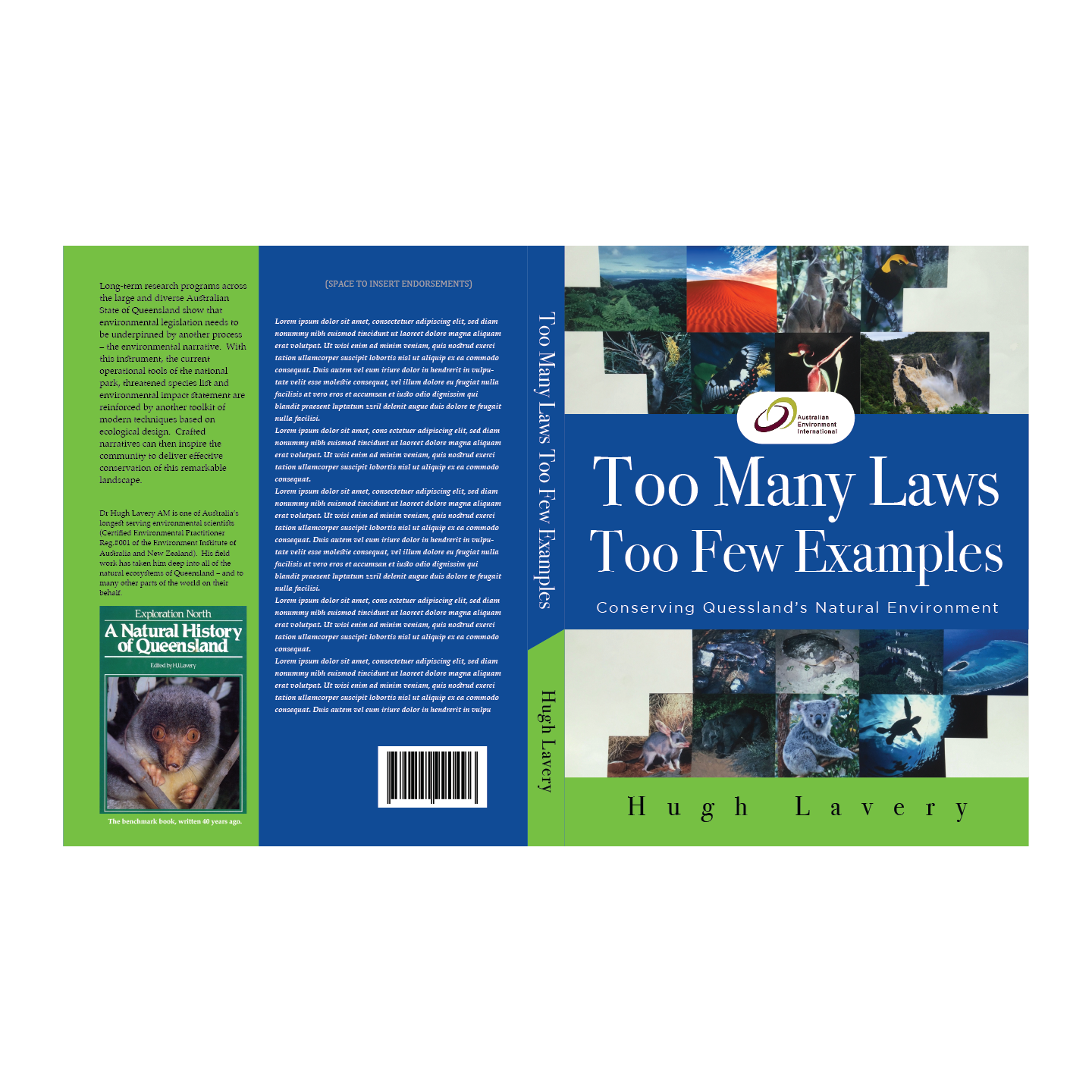 Book Cover Design by BengsWorks for Australian Environment International | Design #25768502