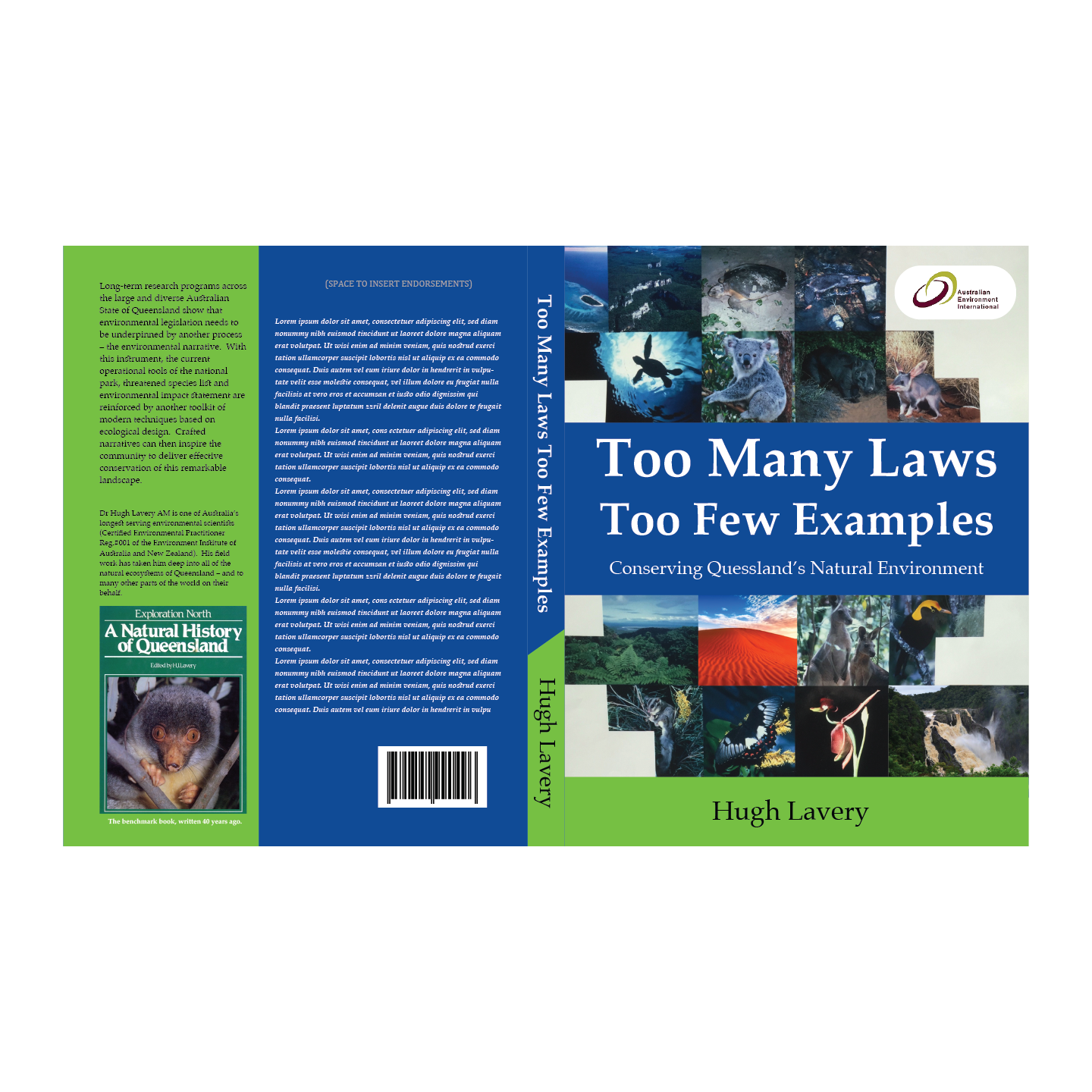 Book Cover Design by BengsWorks for Australian Environment International | Design #25769903