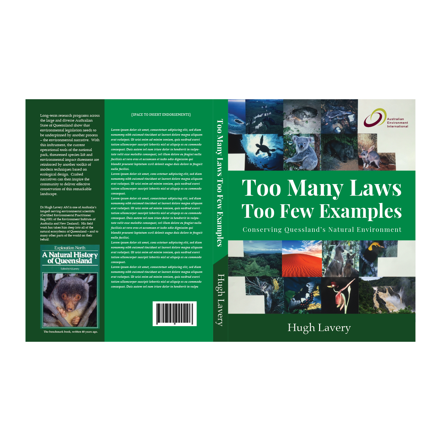 Book Cover Design by BengsWorks for Australian Environment International | Design #25772267