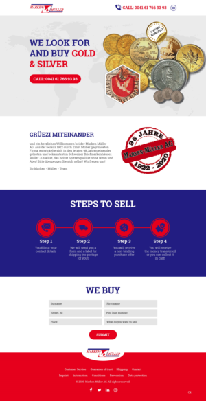 Landing Page Design by pb for this project | Design: #25743313