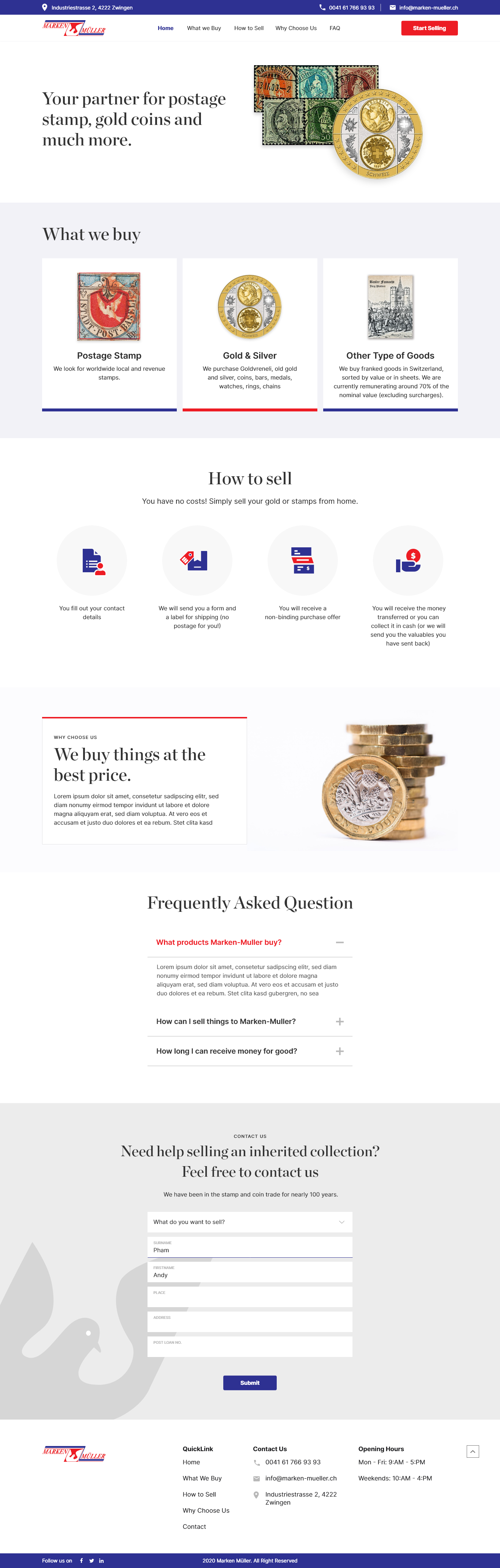 Landing Page Design by Andy Pham for this project | Design #25747092