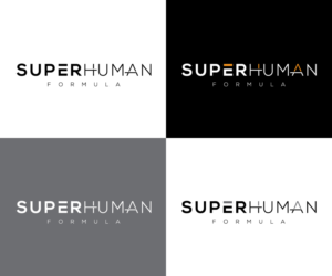 SUPERHUMAN or SUPERHUMAN FORMULA. | Logo Design by step forward 2