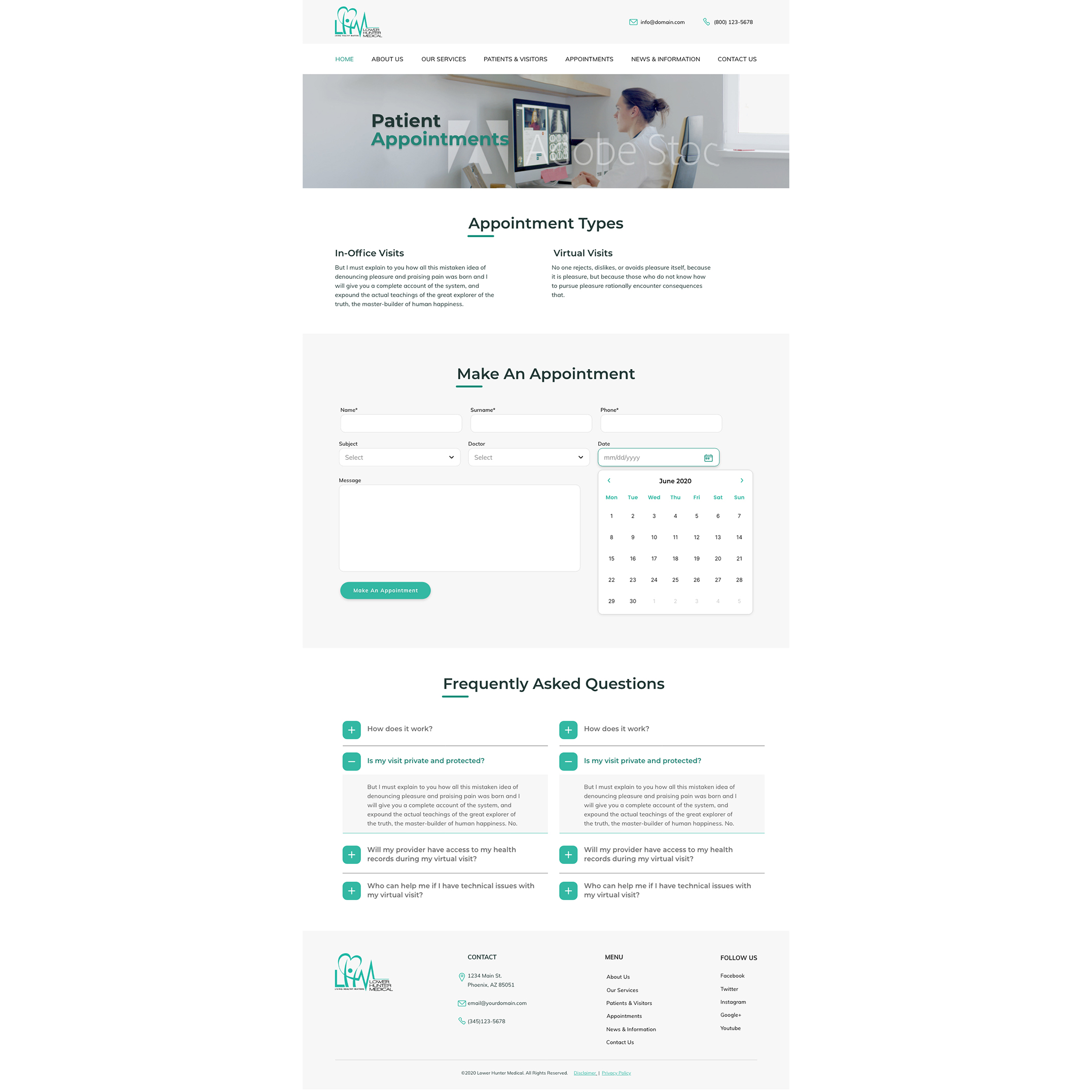 Web Design by Cathy McClure for this project | Design #25830774