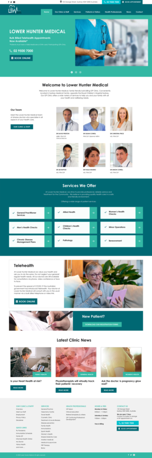 Web Design by G!Morning for this project | Design: #25751209