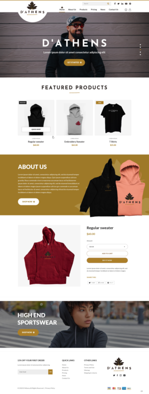 Web Design by pb for this project | Design: #25737238