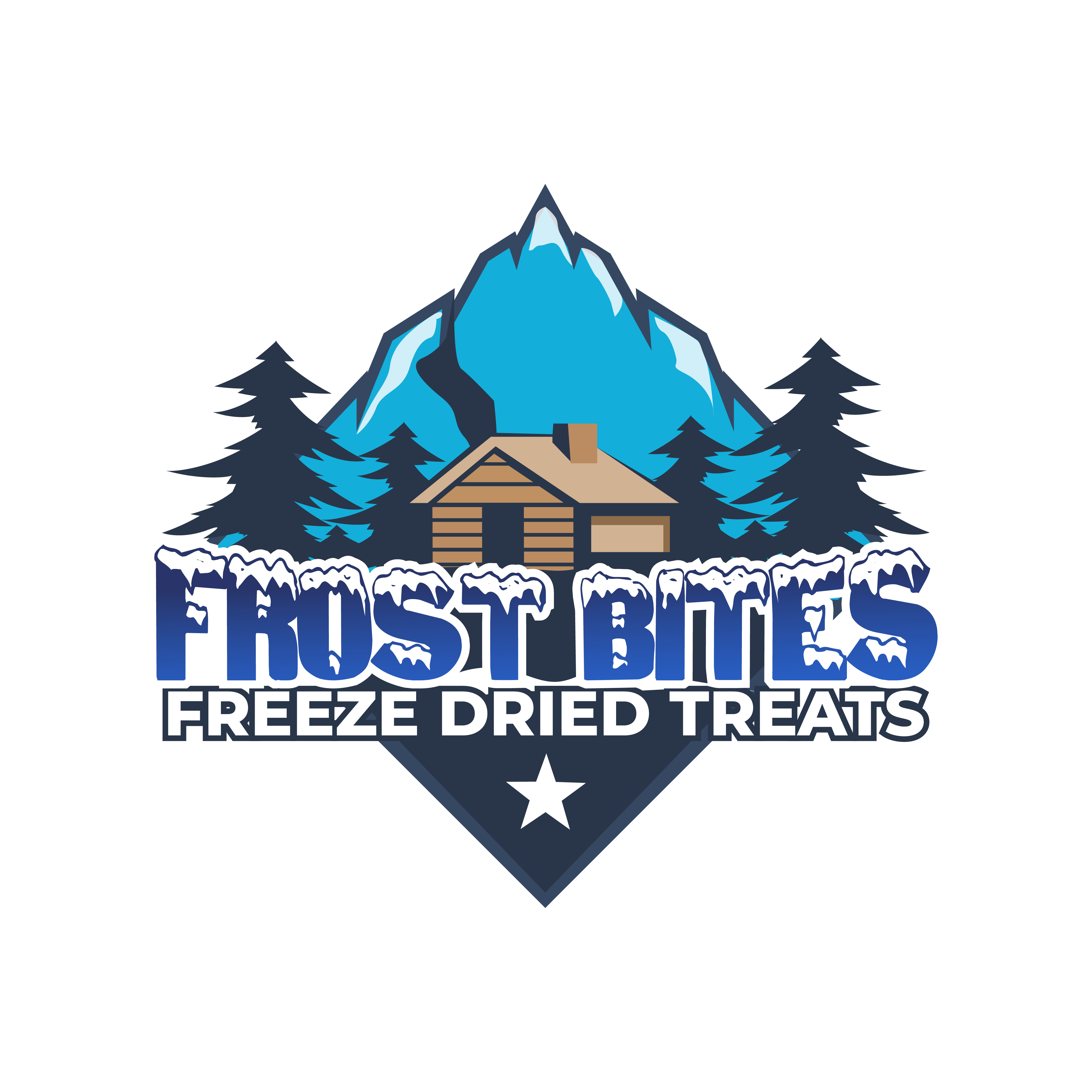 Modern, Professional Logo Design for Frost Bites Freeze Dried Treats by