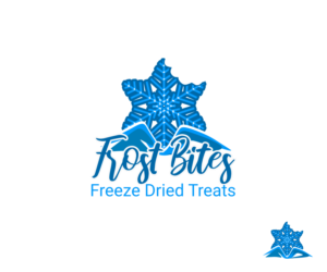 Frost Bites Freeze Dried Treats | Diseño de Logo por design.bb