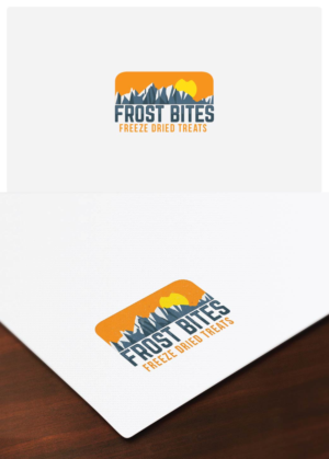 Frost Bites Freeze Dried Treats | Diseño de Logo por Maxo-Biz
