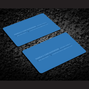 High End Notary Service Business Card Design | Business Card Design by Designers Hub