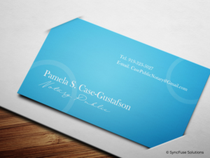 Business Card Design by SyncFuse™ Solutions for this project | Design: #25740049