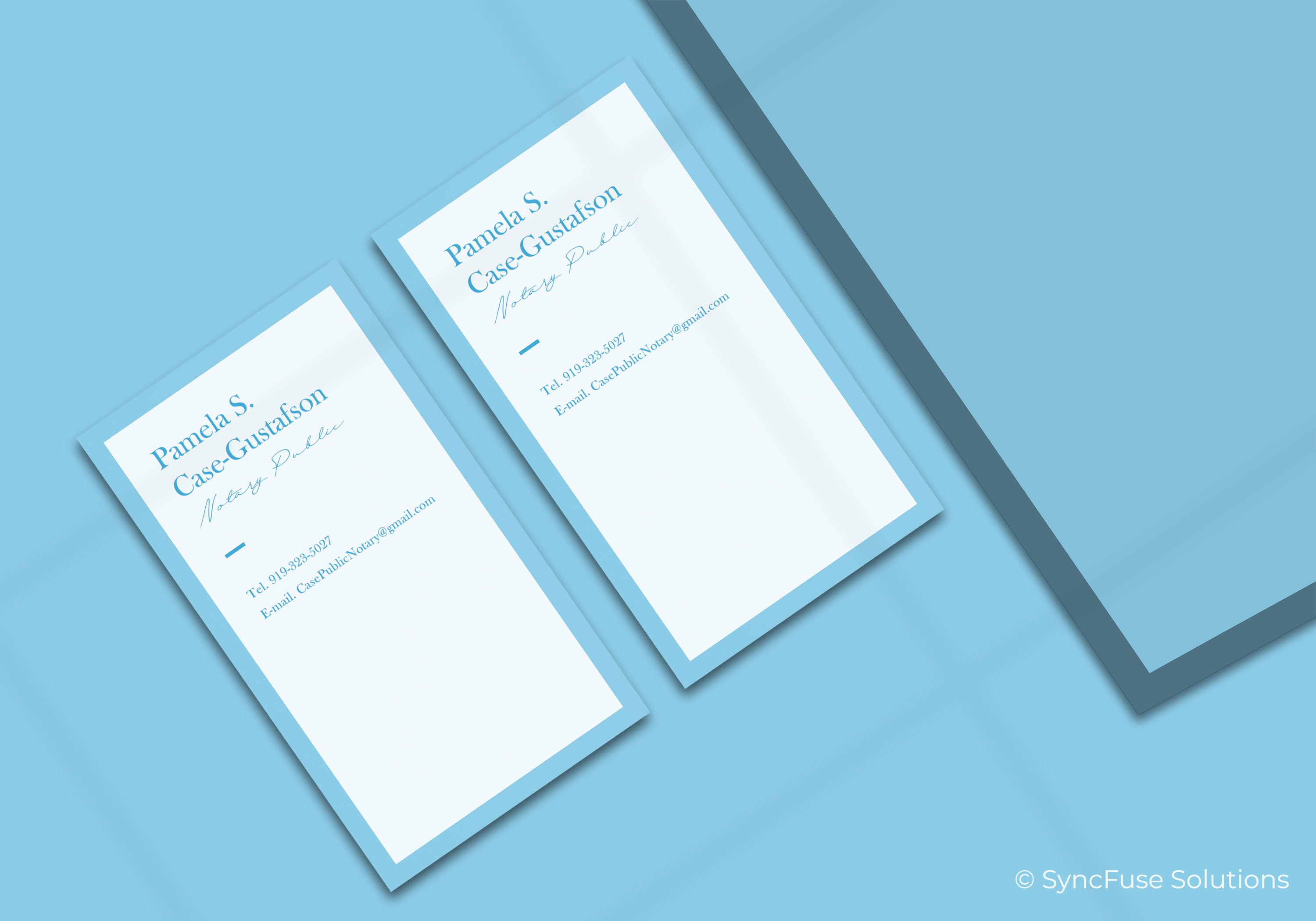 Business Card Design by SyncFuse™ Solutions for this project | Design #25740538
