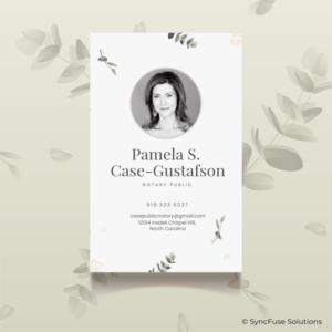 Business Card Design by SyncFuse™ Solutions for this project | Design: #25754498