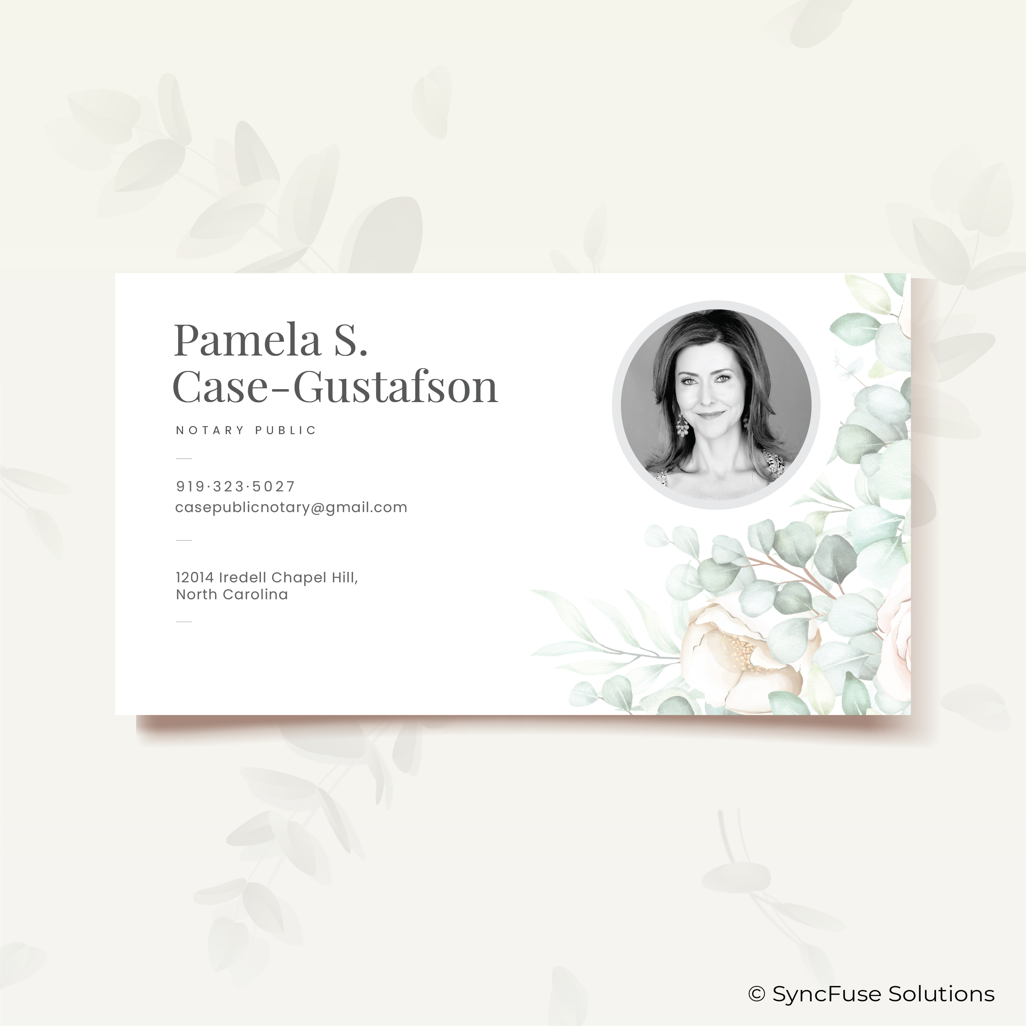 Business Card Design by SyncFuse™ Solutions for this project | Design #25755394
