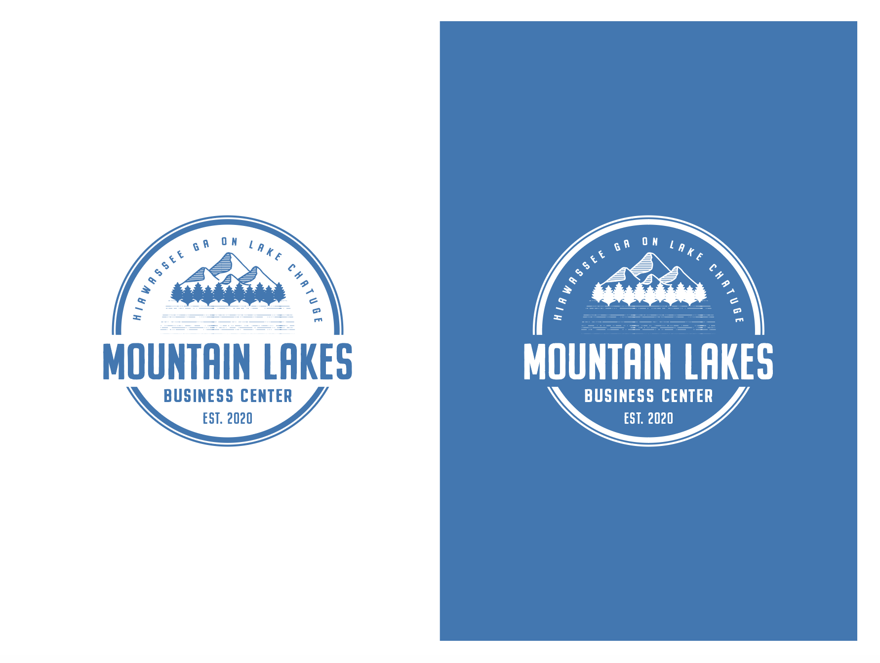 Logo Design by wonderland for Mountain Lakes Business Center | Design #25735076