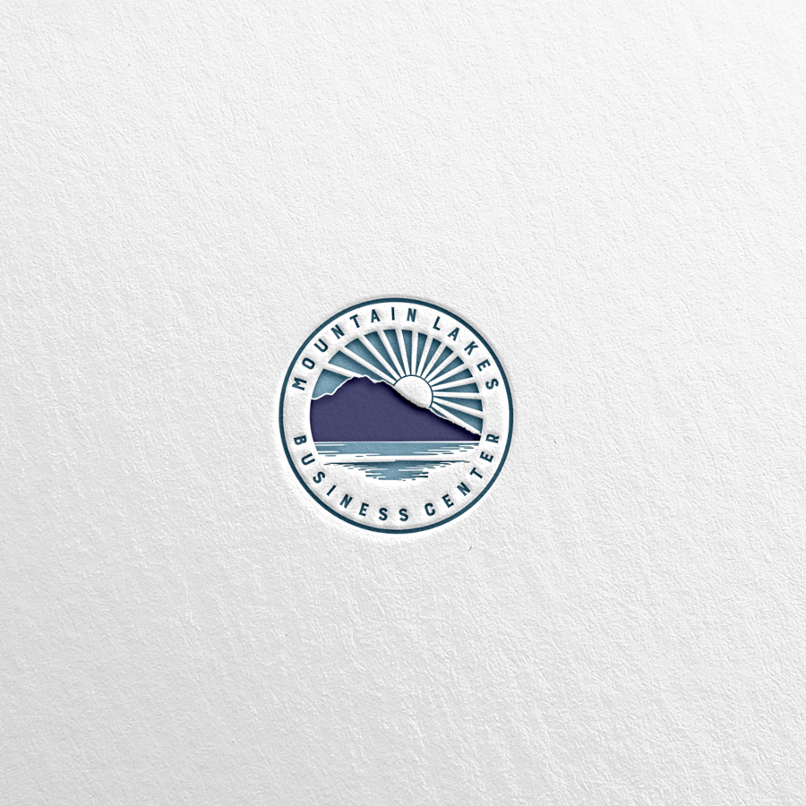 Diseño de Logo por WeiArts para Mountain Lakes Business Center | Diseño #25737923