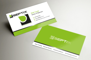 Business Card needed for Septix, a growing Septic Service company | Business Card Design by Aaaron