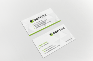 Business Card needed for Septix, a growing Septic Service company | Business Card Design by HYPdesign