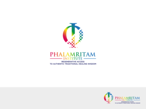 Phalamritam Institute - Regenerative Access to Authentic Traditional Healing Wisdom | Logo Design by Jet-D