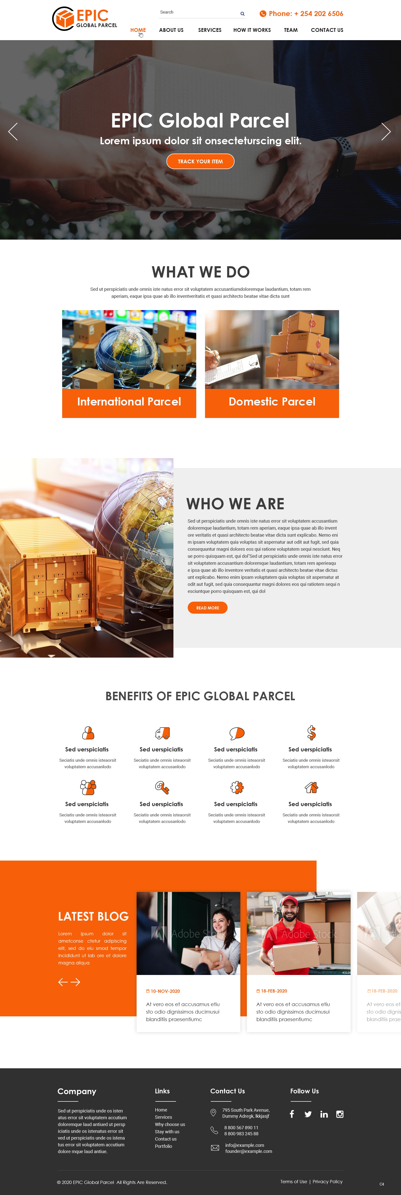 Web Design by pb for Epic Global Inc | Design #25743288
