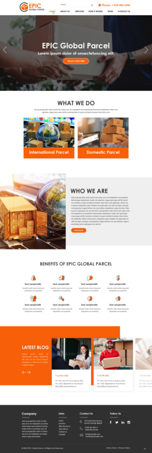 Web-Design von pb für Epic Global Inc | Design: #25743288