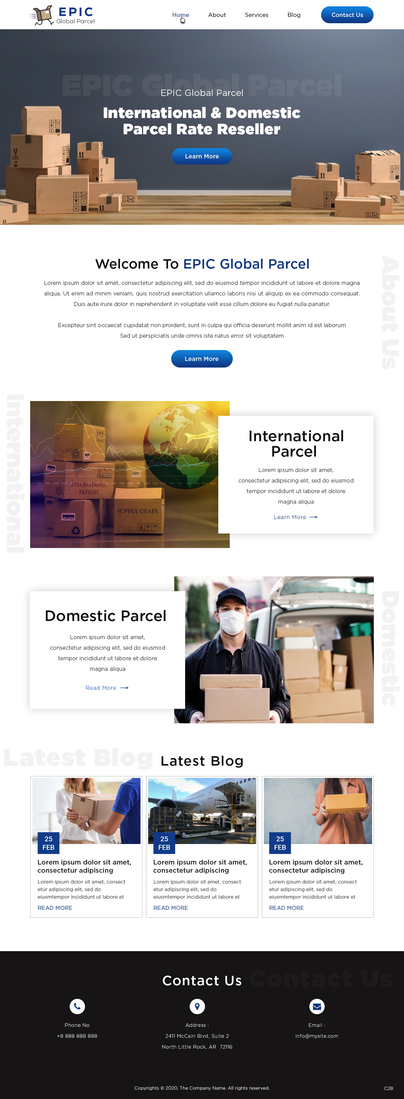 Web-Design von pb für Epic Global Inc | Design #25743294
