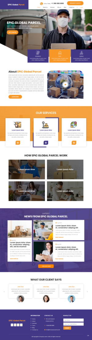 Web-Design von pb für Epic Global Inc | Design: #25743296