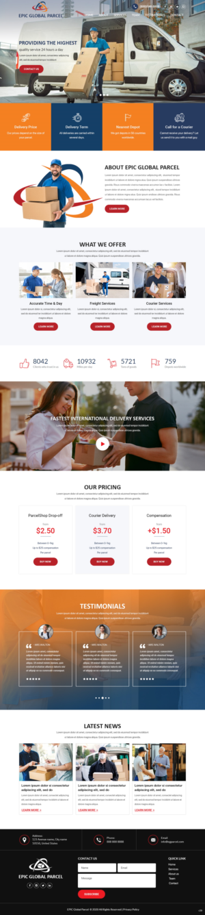 Web-Design von pb für Epic Global Inc | Design: #25743297