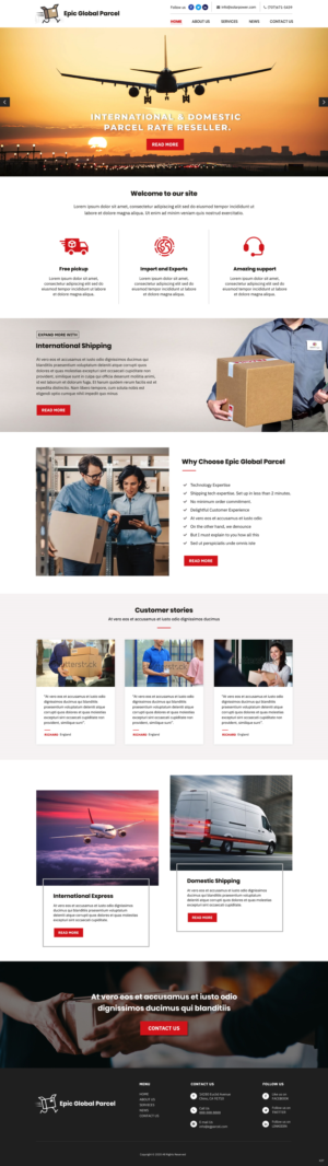 Web-Design von pb für Epic Global Inc | Design: #25743301