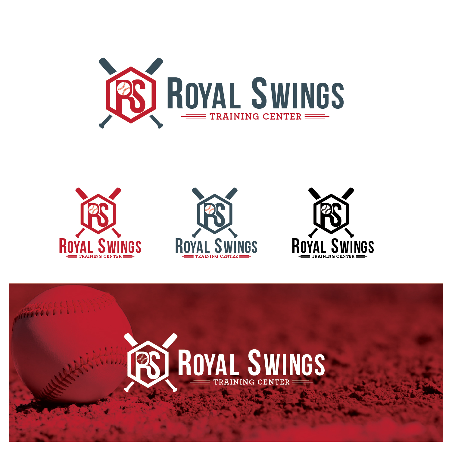 Logo Design by Maxo-Biz for Royal Swings Training Center | Design #25747477