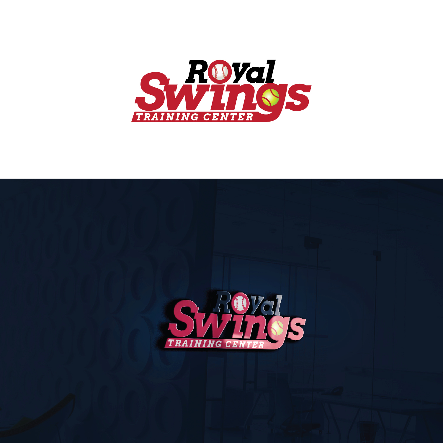 Logo Design by Maxo-Biz for Royal Swings Training Center | Design #25747479