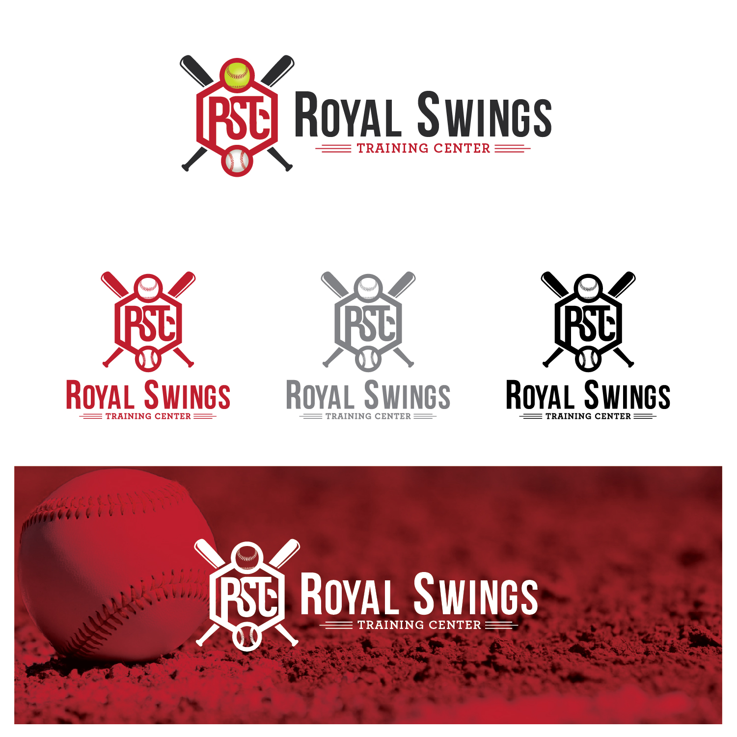 Logo Design by Maxo-Biz for Royal Swings Training Center | Design #25760076