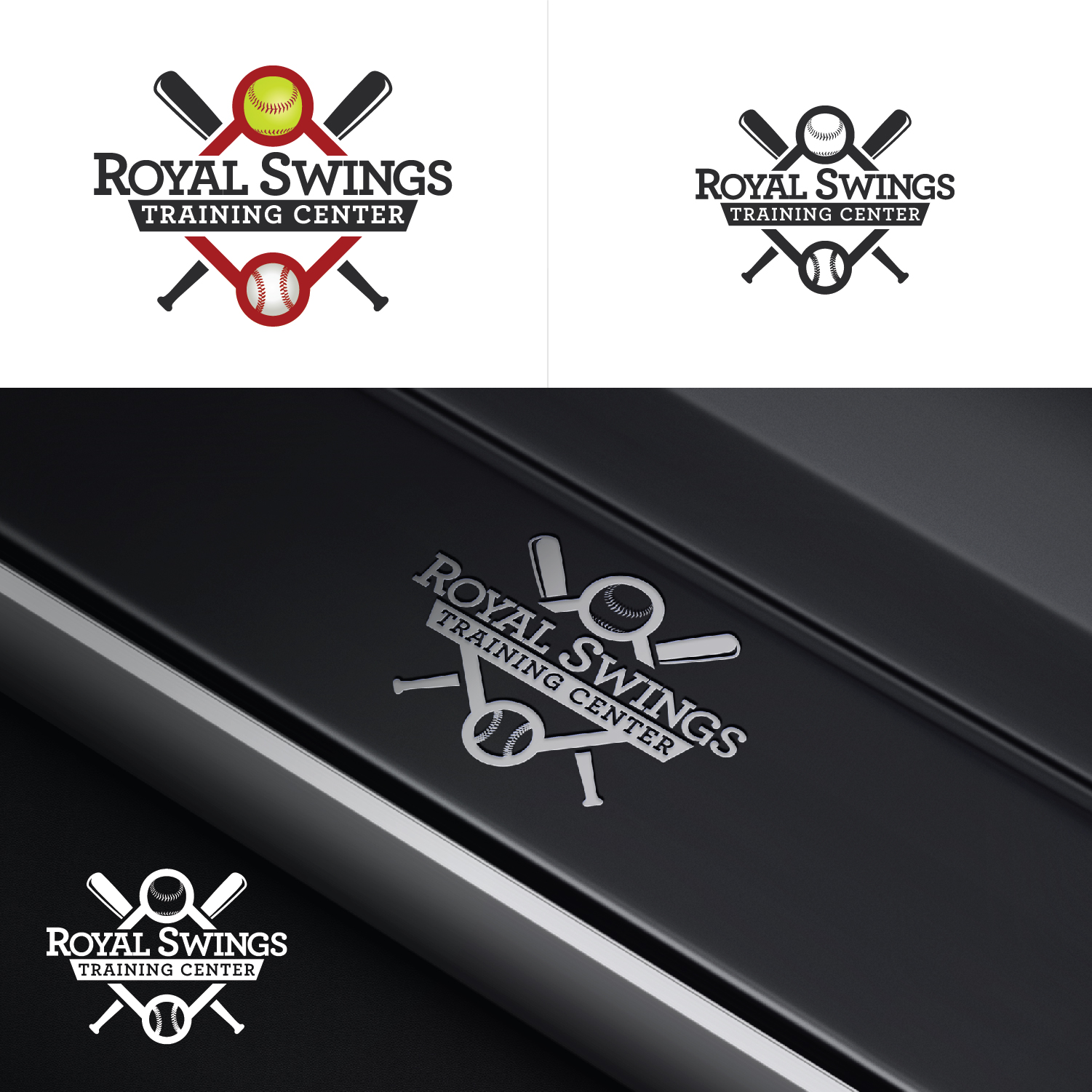 Logo Design by Maxo-Biz for Royal Swings Training Center | Design #25774174