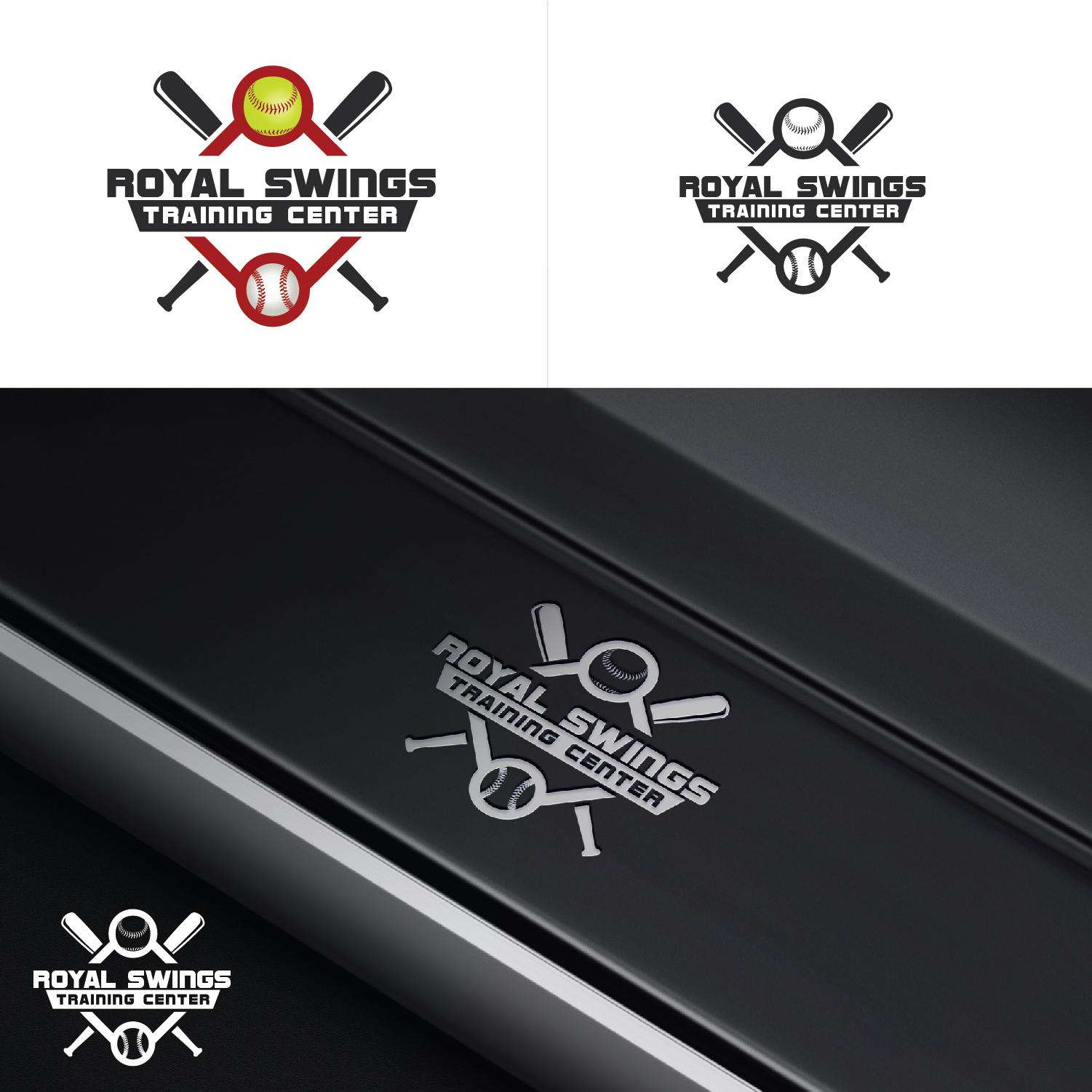 Logo Design by Maxo-Biz for Royal Swings Training Center | Design #25774175