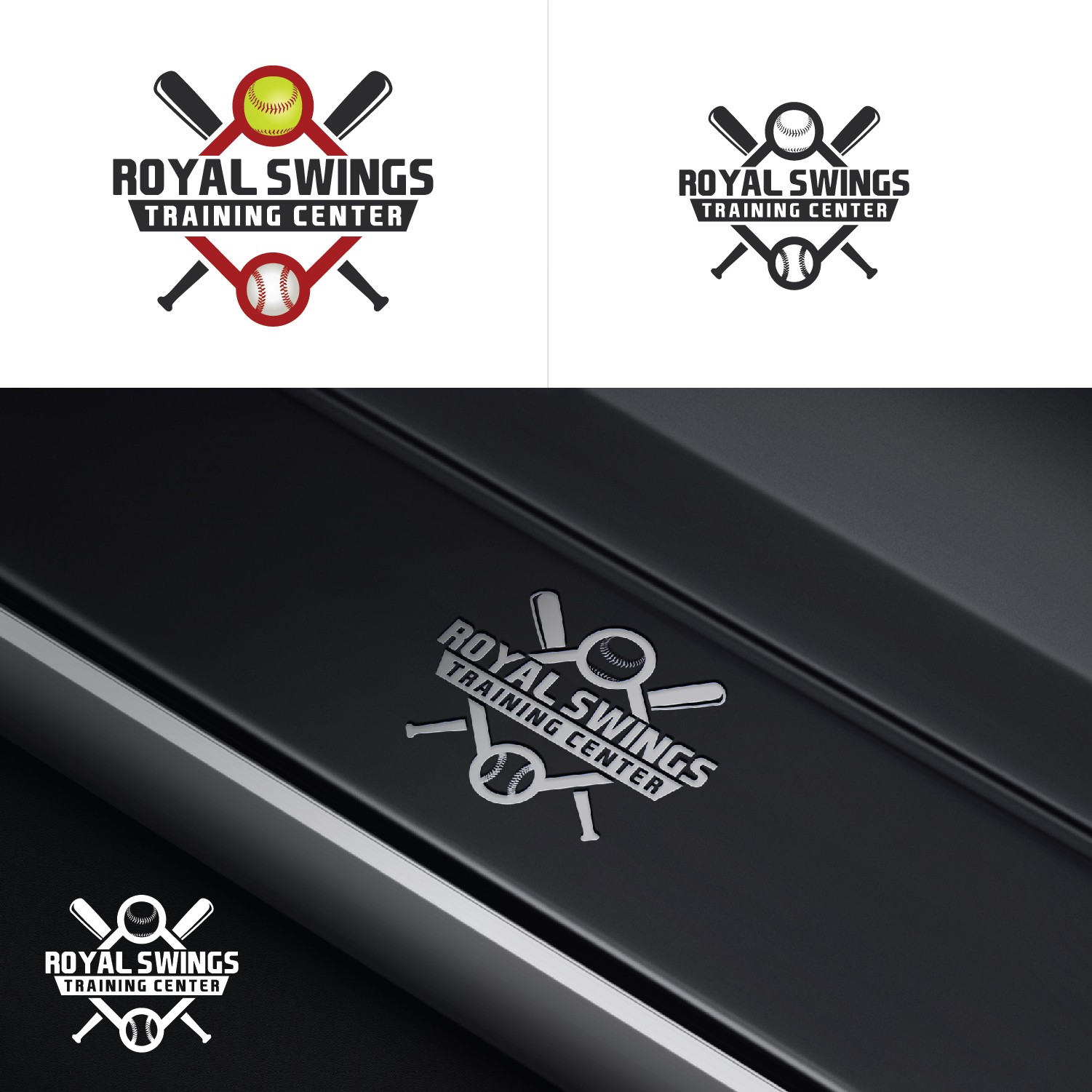 Logo Design by Maxo-Biz for Royal Swings Training Center | Design #25774176