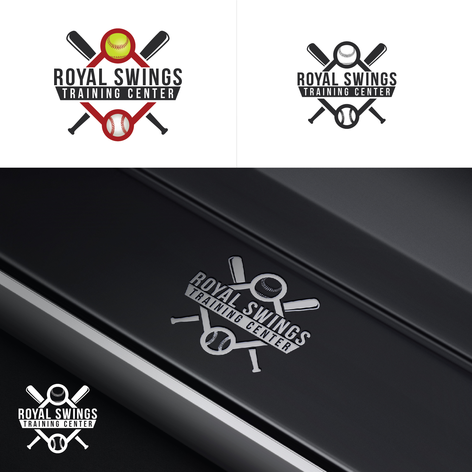 Logo Design by Maxo-Biz for Royal Swings Training Center | Design #25774177