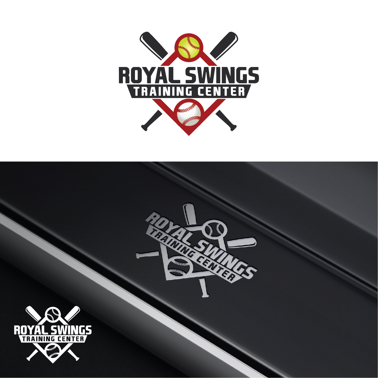 Logo Design by Maxo-Biz for Royal Swings Training Center | Design #25793009