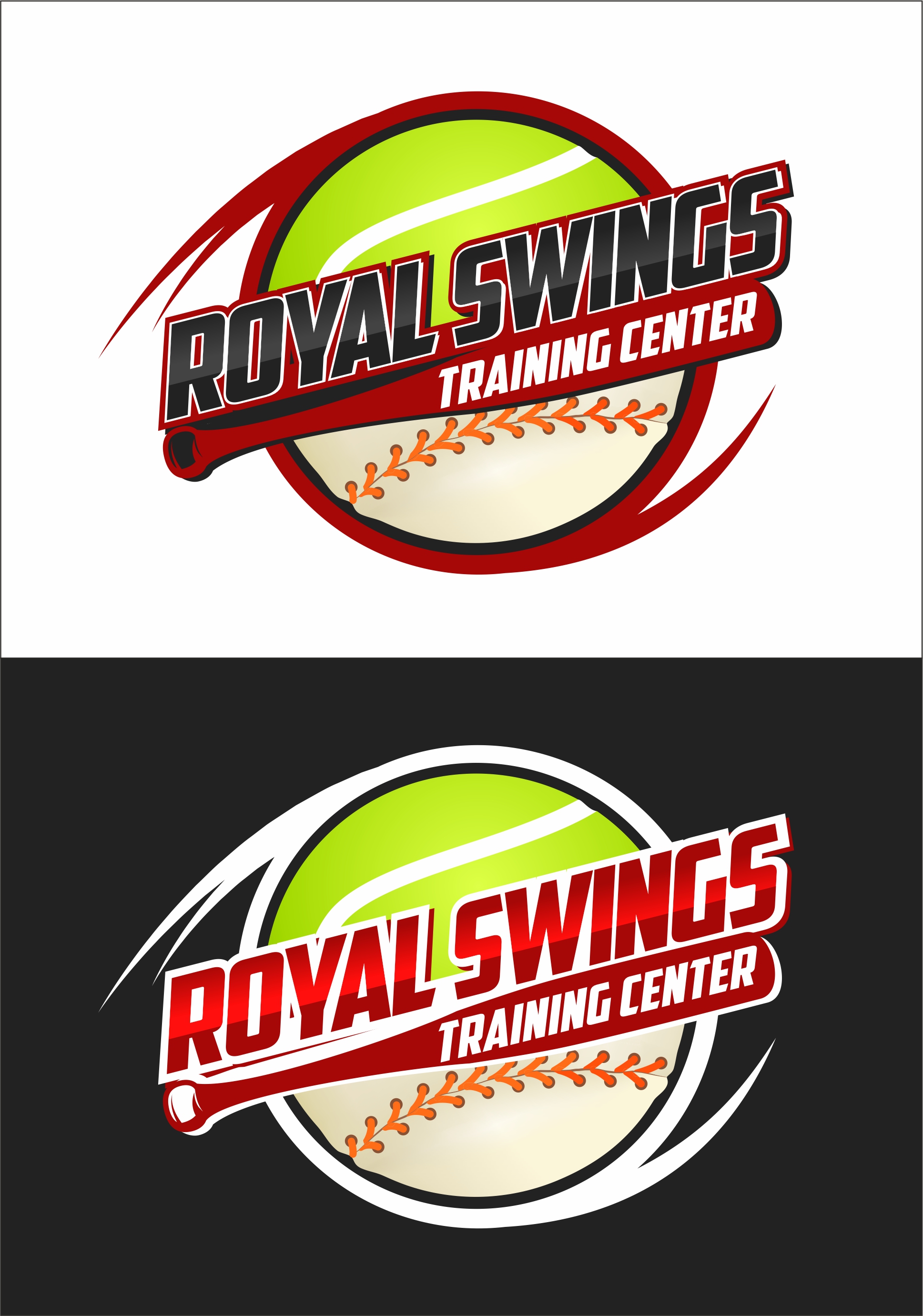 Logo Design by Pranav Creative Graphic for Royal Swings Training Center | Design #25741751