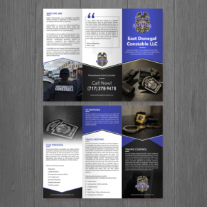 Private law enforcement protective services needs a kick ass brochure | Flyer Design by aspiremedia
