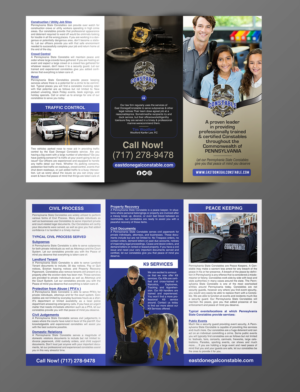 Private law enforcement protective services needs a kick ass brochure | Flyer-Design von chandrayaan.creative