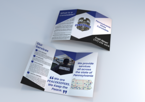 Private law enforcement protective services needs a kick ass brochure | Flyer Design by DesignDUO