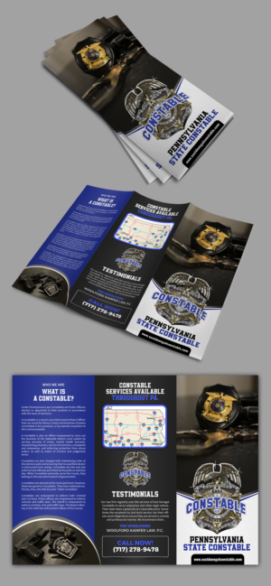 Private law enforcement protective services needs a kick ass brochure | Flyer-Design von SAI DESIGNS