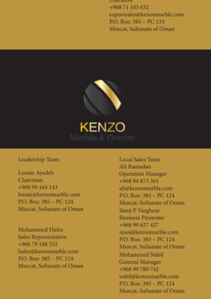 Brochure Design by dbyjuhfl for this project | Design: #25777627