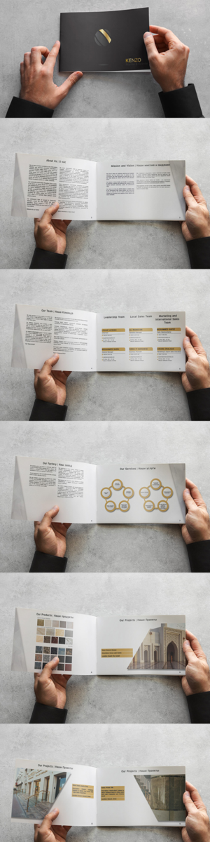 Portfolio for Industrial Company | Design de Brochure par DesignDUO