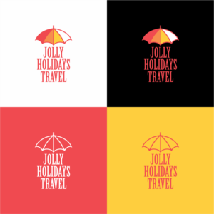 Jolly Holidays Travel | Logo Design by Sibyle