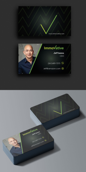 Visitenkarten Immobilienfirma | Diseño de Tarjeta de Presentación por Aaaron