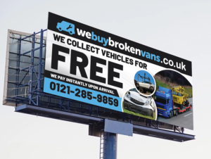 Werbetafel-Design von Deziners Zone für Webuybrokenvans | Design: #25747368