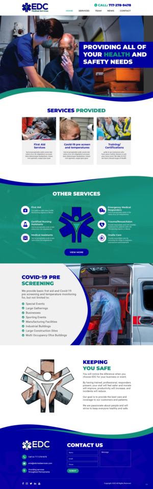 Web Design by pb for this project | Design: #25750013