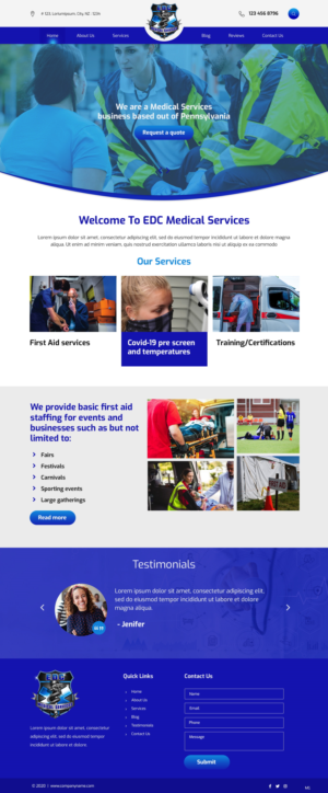 Web Design by pb for this project | Design: #25750027