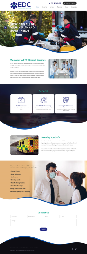 Web Design by pb for this project | Design: #25750028